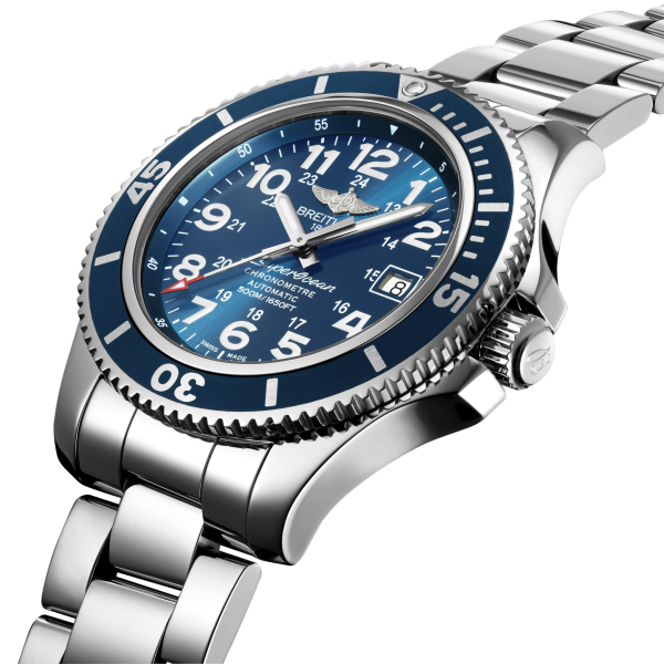 Superocean II 42 - Stainless steel - Blue A17365D11C1A1 - Image 2