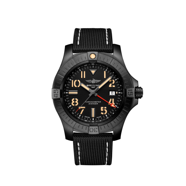 Avenger World Time Night Mission Automatic Watch 45 (Avenger Automatic GV32395101B1X3