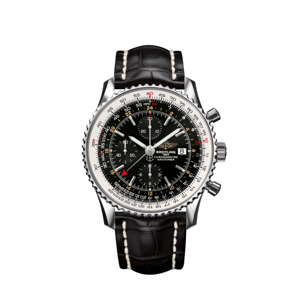 Navitimer Chronograph GMT 46 - Stainless steel - A24322121B1P1