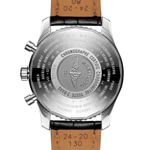 Navitimer Chronograph GMT 46 - Stainless steel - A24322121B1P1 - Image 2