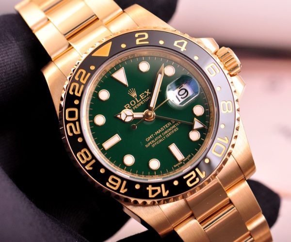 Rolex Greenwich Type II Series 116718-LN-78208 Green Disc Watch - Image 3