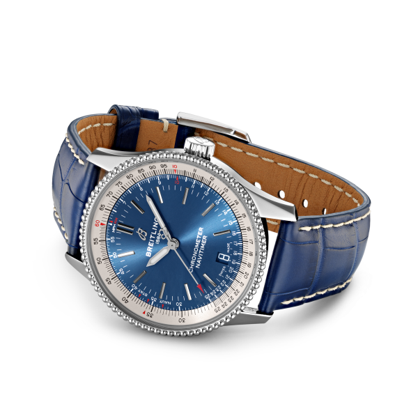 Navitimer Automatic 38 - Stainless steel - Blue A17325211C1P1 - Image 3