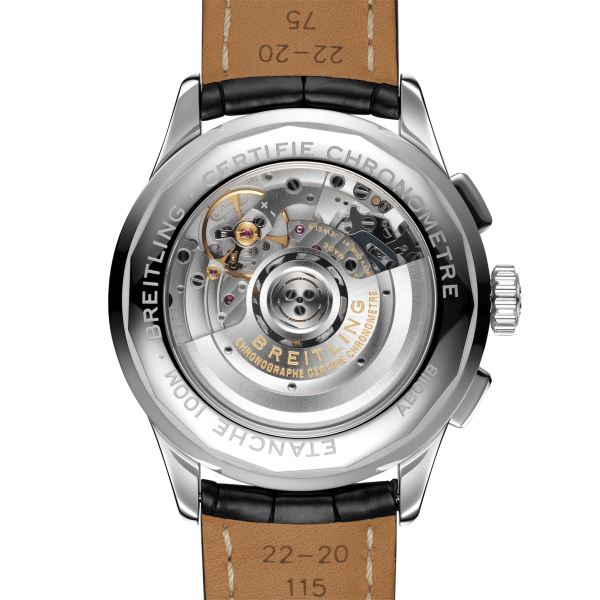 Premier B01 Chronograph 42 - Fine Steel - Silver AB0118221G1P1 - Image 4