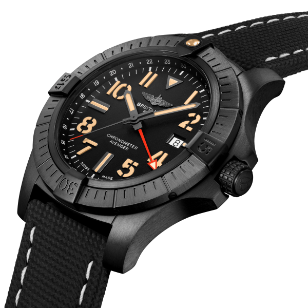 Avenger World Time Night Mission Automatic Watch 45 (Avenger Automatic GV32395101B1X3 - Image 2